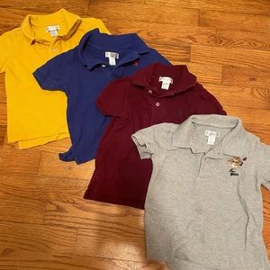 Lot of 4 Ralph Lauren Polo shirts 24 months